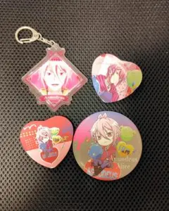 魔入間 アスモデウス アクキー 缶バッジ 묶음 판매