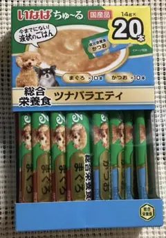 特記事項あり いなばちゅーる 総合栄養食 ツナバラエティ 20本のサムネイル