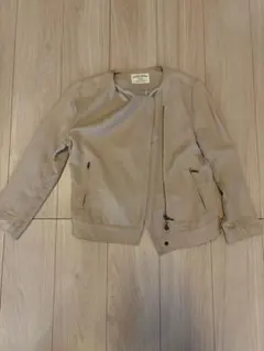 FRAMWORK シングルライダースジャケット 38 ベージュ
