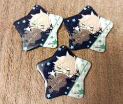 AMNESIA アムネシア ケント 星型缶バッジ セット オトメイト