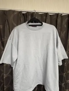 ETELIO マルチファンクショナリーポンチドローコードTシャツ ライトグレー