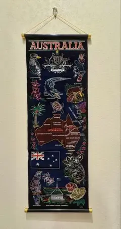 オーストラリア タペストリー 壁掛け