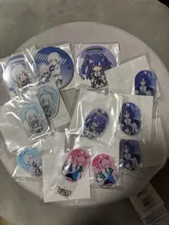 SEGAラッキーくじ ブルーアーカイブ 缶バッジ アクリルチャーム まとめ売り