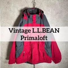 希少 90sヴィンテージ L.L.BEAN ダウンジャケット PRIMALOFT