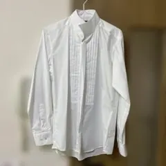 ウエディングシャツ メンズ ホワイト ドレスシャツ