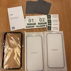 ◇ iPhone 14/13/13 Pro 保護フィルム ガラスフィルム　2枚