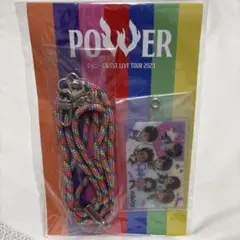 WEST. POWER スマホストラップ