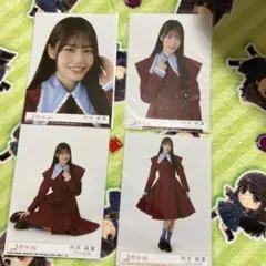 櫻坂46 向井純葉 生写真 4種コンプ　愛must be 封入