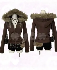 【希少】ダイア ゼブラ ジップアップパーカー 平成 ギャル 2025年最新】ギャル ファッション パーカーの人気アイテム