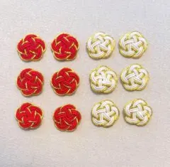 【水引】梅結び 3本取り　紅白☆