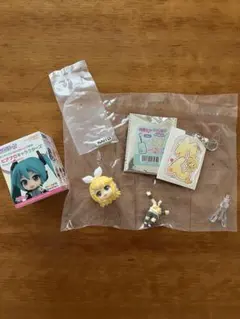 鏡音 リン ねんどろいど さぷらいず　鏡音レン　キーホルダーのサムネイル
