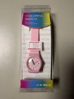 CREPHA クレファー　COLORFUL WATCH ピンク 腕時計
