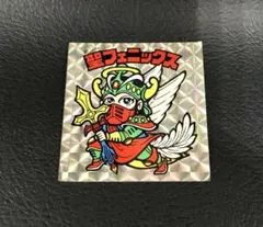 旧ビックリマンシール　第4弾　聖フェニックス　アイス版　裏青