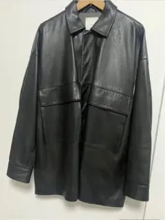 Lui's オーバーサイズレザーシャツジャケット