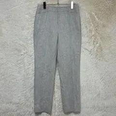 ラエフ ウール混 テーパードパンツ 2S XS ライトグレー 裏地