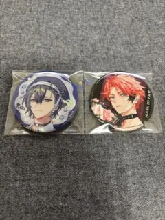 【にじさんじ】ぎゃうるふグッズ缶バッジ【小柳ロウ/赤城ウェン】