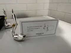 ミキモト　スワン　メッセージスタンド　2個セット フォトスタンド