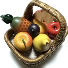 Erzi 他(ドイツ製)木製 おままごと果物セット