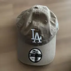 New Era 9TWENTY LAキャップ 調整可能 ベージュ