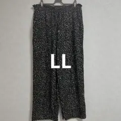 レディース大きいサイズLL ガウチョパンツ