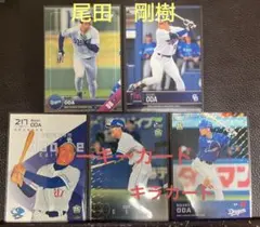 BBM 中日ドラゴンズ　尾田剛樹選手　カードセット