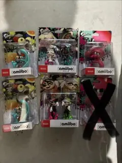 Splatoon amiibo フィギュアセット