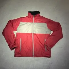 Nike ナイロンジャケット レッドグレー☆y2k☆