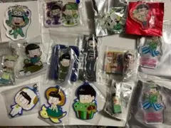 【未開封】チョロ松アクキー、ラバキー、アクリルクリップ、スイングなど