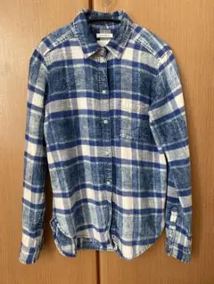 アメリカンイーグル チェックシャツ XS(M相当)コットン100%