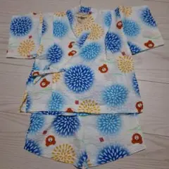 HOT BISCUITS 花火柄 甚平 80サイズ