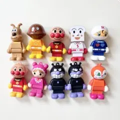 アンパンマン ブロックラボ フィギュア 10体セット