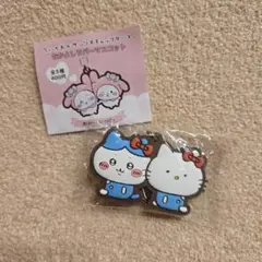 サンリオ ちいかわ なかよしラバーマスコット ハチワレ ハローキティ