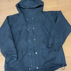 outdoor フード付きジャケット Ｌサイズ ブラック