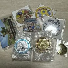 ドラゴンクエスト メダルキーホルダー 2種 他おまけ