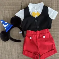 ミッキーマウス　コスプレ　セット　80サイズ