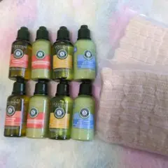 L'Occitane トラベルセット 各35ml×8本、ボディタオル×2