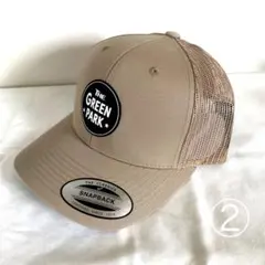 【廃盤品 希少】メンズ レディース メッシュキャップ ベージュ②