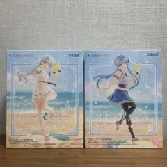 Summer Pockets　鳴瀬しろは　空門蒼　フィギュア2点セット