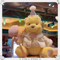【☆正規品】プーさん　冬　ぬいぐるみ　上海ディズニー