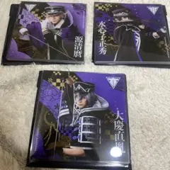 アクリルコースター　江戸三作　源清麿　水心子正秀　大慶直胤