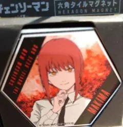 チェンソーマン　劇場版　マキマ　マグネット　六角　限定品　グッズ