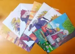 一番くじ NARUTO　K賞 ビジュアルボード 7枚（5種）B4サイズ 未開封