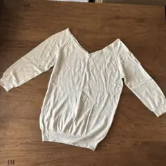 BODY dressing 五分袖 シルク混 ベージュ 9