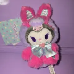 サンリオ　クロミ　ラビット　ぬいぐるみ　マスコット　チャーム