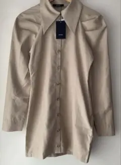 EMODA 長袖シャツ ベージュ 新品タグ付き
