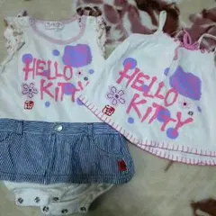 和 キティロンパース キャミソール セット♡