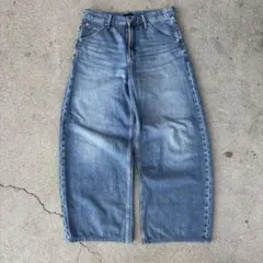 25AW UNIQLO バギーカーブジーンズ (男女兼用) W27