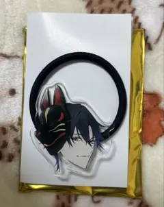 ツキウタ 。　月夏祭　アクリルヘアゴム　睦月始