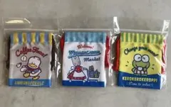 サンリオ ヴィンテージレトロ巾着袋3点セット