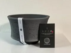 みやび鉢 三州みやび鉢 植木鉢 OK-03-1-BK 燻黒 みやび鉢 三州みやび鉢 植木鉢 OK-03-BK 燻黒 - メルカリ